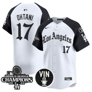 Men's Dodgers 2025 LA Gothic Style Vapor Premier Limited Jersey All Stitched Shohei Ohtani #17