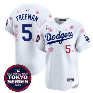 Men's Dodgers Tokyo Series 2025 Vapor Premier Limited Jersey Stitched Freddie Freeman #5