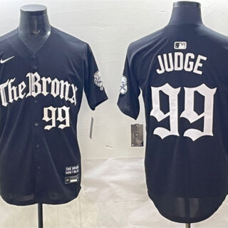 Men's New York Yankees #99 Aaron Judge Black 'Gothic Legacy Edition' Vapor Premier Limited Stitched Baseball Jersey