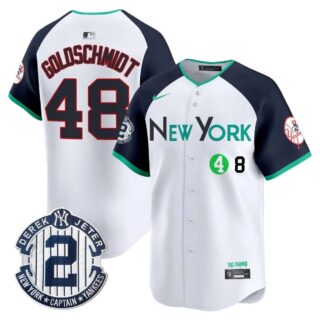 Men's New York Yankees City Connect Vapor Premier Limited Jersey All Stitched Paul Goldschmidt #48