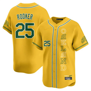 Men's Oakland Athletics City Connect Concept Jersey All Stitched Brent Rooker #25
