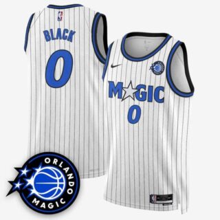 Men's Orlando Magic #0 Anthony Black New Generation of Magic Basketball Jersey All Stitched