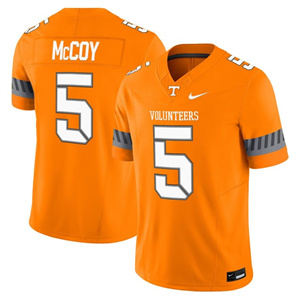 Men's Tennessee Volunteers #5 Bru McCoy 2025 'Smokey Grey Series' Vapor Limited Jersey V2 All Stitched