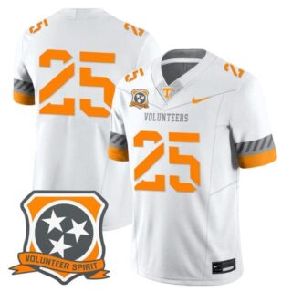 Tennessee Volunteers 2025 Spirit Jersey All Stitched #25