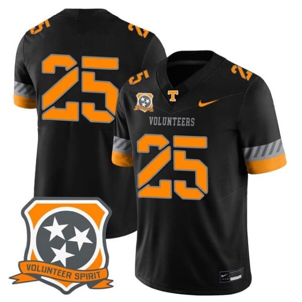 Tennessee Volunteers 2025 Spirit Jersey All Stitched 25