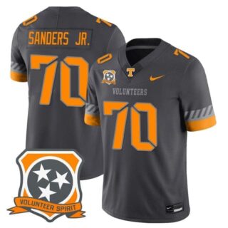 Tennessee Volunteers 2025 Spirit Jersey All Stitched David Sanders Jr. #70