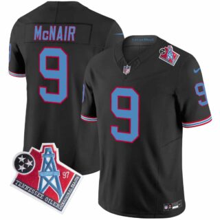 Men's Tennessee Titans 1997 Throwback Vapor Limited Jersey All Stitched Steve Mcnair 9