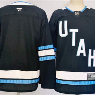 Men's Utah Hockey Club Blank Navy Stitched Jersey