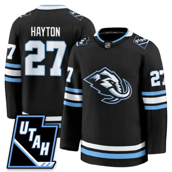 Men's Utah Hockey ??Mammoth?? 2025 Limited Jersey All Stitched #27 Barrett Hayton