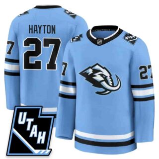 Men's Utah Hockey Mammoth 2025 Limited Jersey All Stitched #27 Barrett Hayton