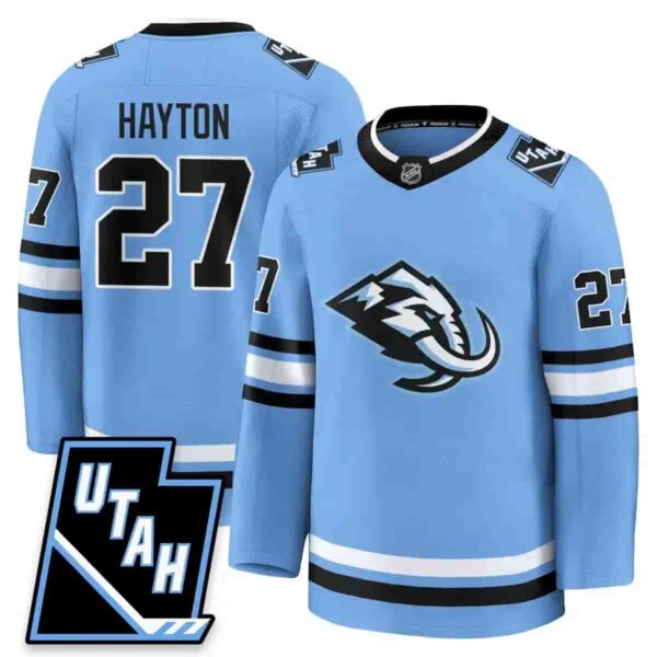 Men's Utah Hockey ??Mammoth?? 2025 Limited Jersey All Stitched #27 Barrett Hayton