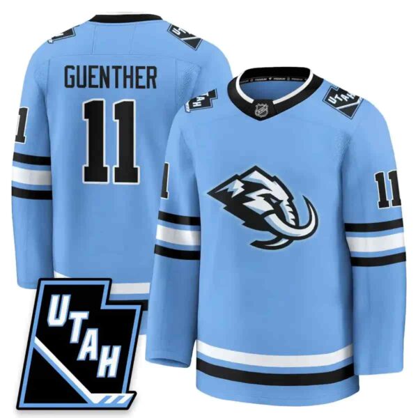 Men's Utah Hockey ??Mammoth?? 2025 Limited Jersey All Stitched #11 Dylan Guenther