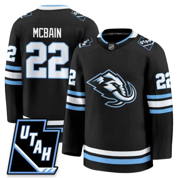 Men's Utah Hockey ??Mammoth?? 2025 Limited Jersey All Stitched #22 Jack McBain