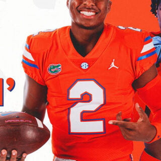 Florida Gators #2 DJ Lagway Orange College Football Game Jersey