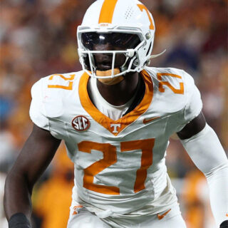 Tennessee Volunteers #27 James Pearce Jr. White College Football Game Jersey