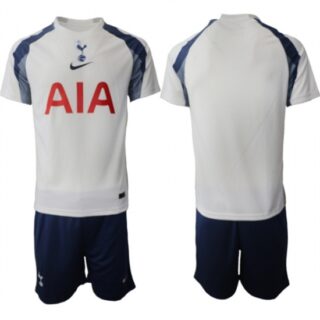 Men's Tottenham Hotspur Blank 2025-26 White Home Soccer Jersey Suit