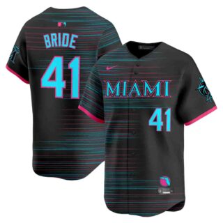 Miami Marlins 2025 City Connect Vapor Premier Limited Jersey All Stitched Jonah Bride