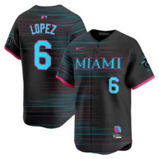 Miami Marlins 2025 City Connect Vapor Premier Limited Jersey All Stitched Otto Lopez