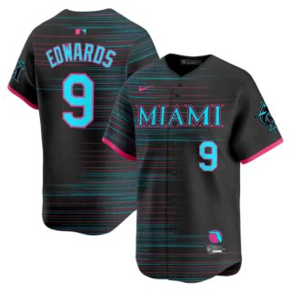 Miami Marlins 2025 City Connect Vapor Premier Limited Jersey All Stitched Xavier Edwards