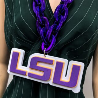 NCAA Oversized Superfan Chain Necklace