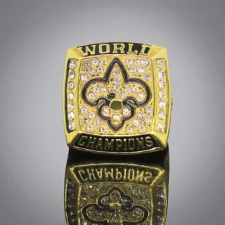 NFL football 2009 Super Bowl Orleans Saints Crow ring No. 11