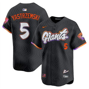 Men's San Francisco Giants 2025 City Connect Vapor Premier Limited Jersey All Stitched Mike Yastrzemski #5