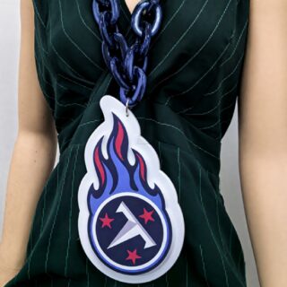 Tennessee Titans Oversized Superfan Chain Necklace