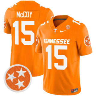 Tennessee Volunteers 2024 Vapor Limited Jersey All Stitched Orange #15 Bru Mccoy