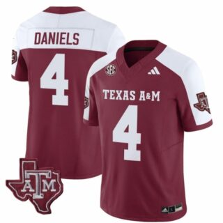 Texas A&M Aggies Amari Daniels Jersey #4 Vapor Limited College Football Alternate