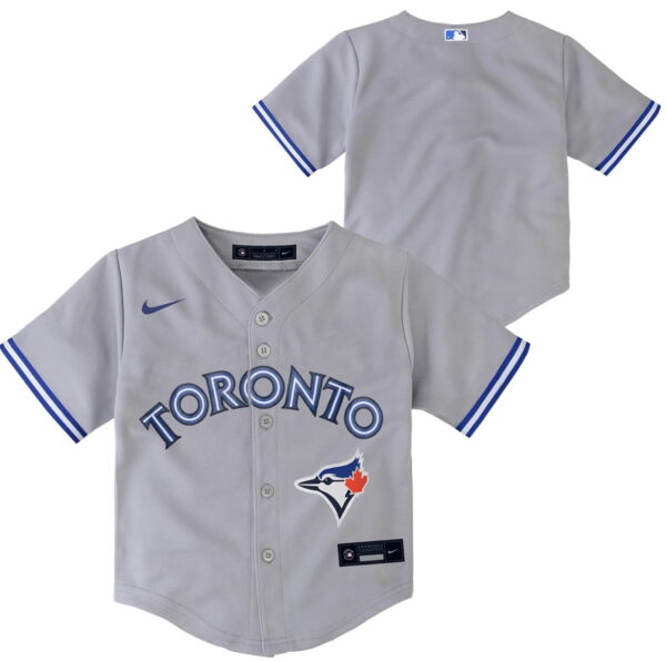 Toddler Toronto Blue Jays Kids Youth Grey Jersey