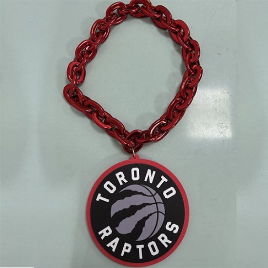 Toronto Raptors Oversized Superfan Chain Necklace