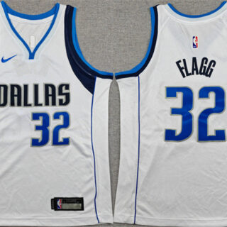 Youth #32 Cooper Flagg White 2025 Association Edition Stitched Basketball Jersey