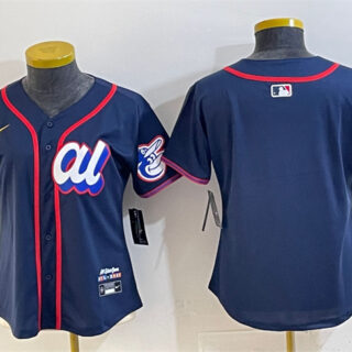 Youth American League Baltimore Orioles Blank Navy 2025 All-Star Edition Limited Stitched Baseball Jersey
