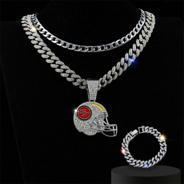 San Francisco 49ers Pendant and Necklace