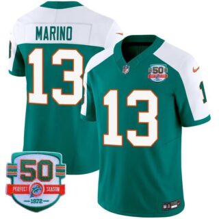 Men's Dan Marino #13 Miami Dolphins Miami Vice Alternate Vapor Limited Jersey