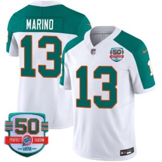 Men's Dan Marino #13 Miami Dolphins Miami Vice Inverted Vapor Limited Jersey