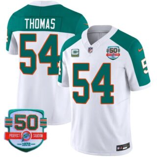 Men's Zach Thomas #54 Miami Dolphins Miami Vice Inverted Vapor Limited Jersey