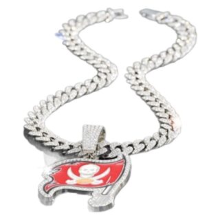 Buccaneers 20inch Necklace Silver
