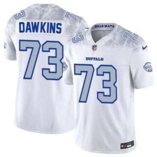 Men's Buffalo Bills #73 Dion Dawkins Vapor F.U.S.E. Limited Rivalry Series Jersey