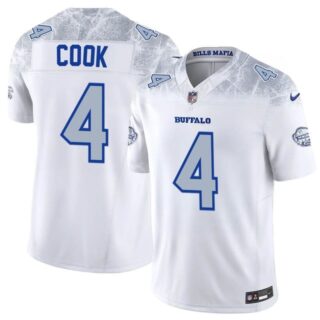 Men's Buffalo Bills #4 James Cook Vapor F.U.S.E. Limited Rivalry Series Jersey