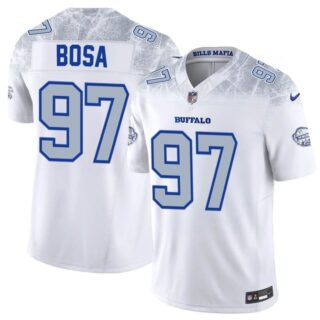 Men's Buffalo Bills #97 Joey Bosa Vapor F.U.S.E. Limited Rivalry Series Jersey