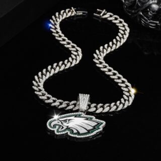 Eagles 20inch Necklace Silver