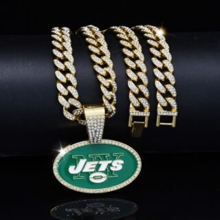 Jets 20inch Necklace Gold