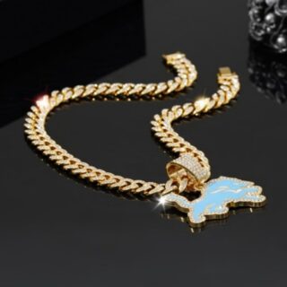 Lions 20inch Necklace Gold