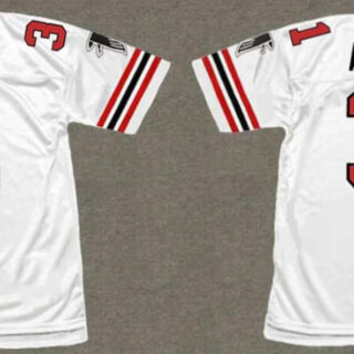 Men's Atlanta Falcons #31 William Andrews White 1981 Throwback Stitched Football Jersey