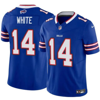 Men's Buffalo Bills #14 Mike White Blue 2025 F.U.S.E. Vapor Untouchable Limited Stitched Football Jersey