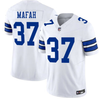 Men's Dallas Cowboys #37 Phil Mafah White 2025 F.U.S.E Vapor Untouchable Limited Stitched Football Jersey