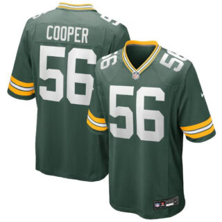 Men's Green Bay Packers #56 Edgerrin Cooper Green 2025 Stitched Game Jersey