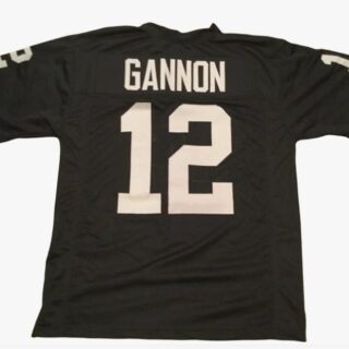 Men's Las Vegas Raiders #12 Rich Gannon Black Vapor Stitched Football Jersey