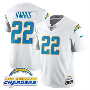 Men's Los Angeles Chargers #22 Najee Harris 2025 Alternate Jersey All Stitched